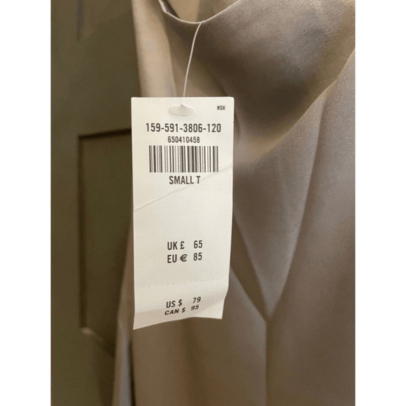 Abercrombie & Fitch Cowl Neck Slip Mini Dress Small - Picture 5 of 15